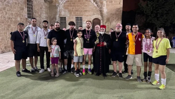 Mardin Kırklar Kilisesi’nde Voleybol Heyecanı: Şampiyon Mor Behnam