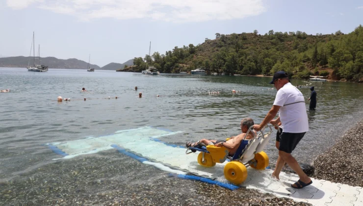 Muğla’da Engelsiz Deniz Keyfi