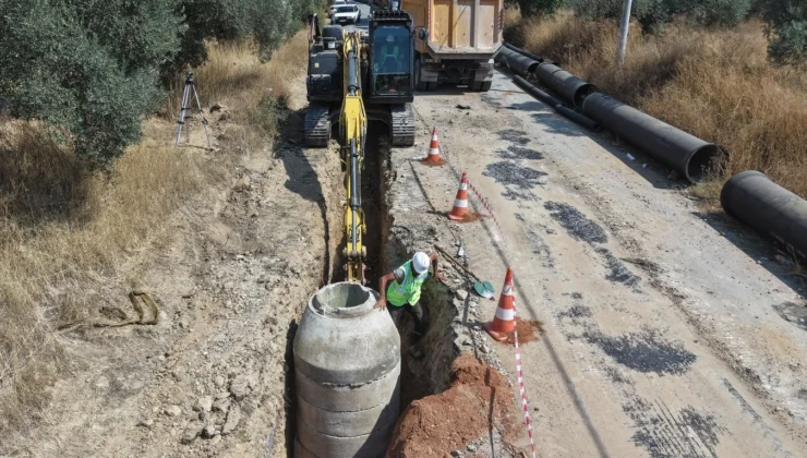 Muğla Menteş’te Kanalizasyon Altyapısına Ilk Adım