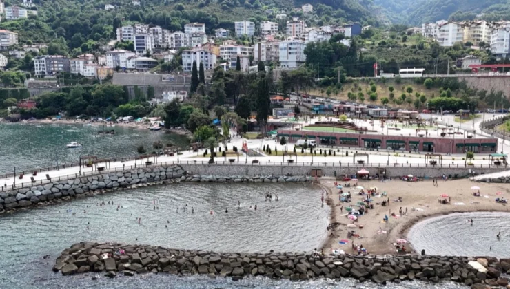Ordu’da Gökdelenlerin Yıkıldığı Sahil Halkın Hizmetine Açıldı