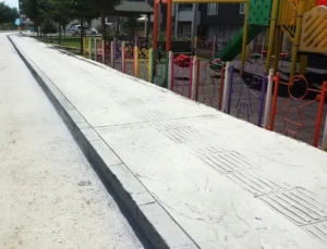 Ordu'Da Modern Kaldırım Çalışması