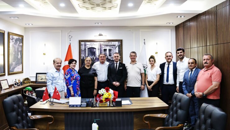 Sınav başarıları başkan makamında kutlandı