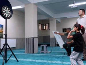 Konya Karatay'Da Kur'An Kurslarında Dart Turnuvası Heyecanı