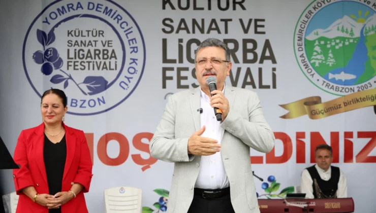 Trabzon’da Ligarba Festivali