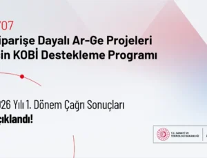 Tübi̇tak 1707 Programında 2026 Yılı Ilk Dönem Sonuçları Açıklandı