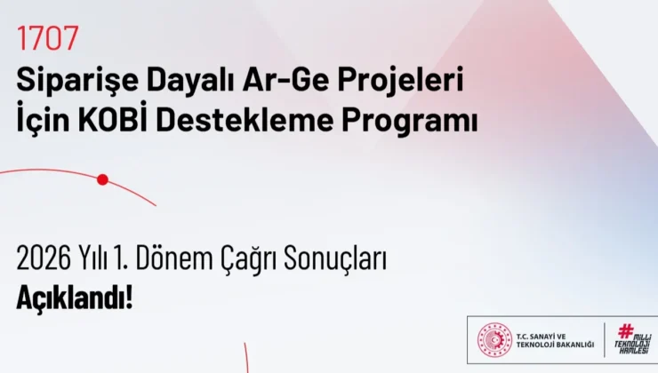 Tübi̇tak 1707 Programında 2026 Yılı Ilk Dönem Sonuçları Açıklandı