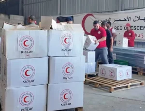 Türk Kızılayı, Gazze'De Insani Yardımlarını Sürdürüyor