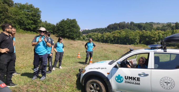 UMKE’den arazi sürüş eğitimi