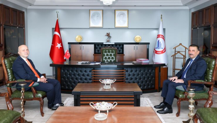 Vali Hacıbektaşoğlu, BEUN Rektörü Ulusoy’u ziyaret etti