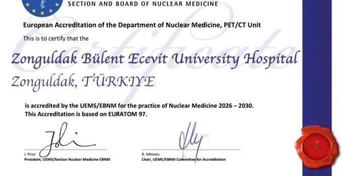 Zonguldak Bülent Ecevit Üniversitesi Hastanesi’nden Avrupa akreditasyonu