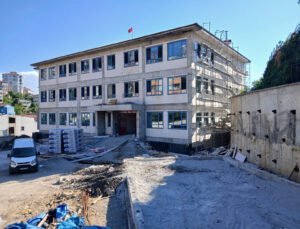Zonguldak’ta yeni BİLSEM inşaatında inceleme
