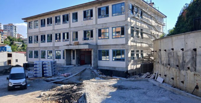 Zonguldak’ta yeni BİLSEM inşaatında inceleme