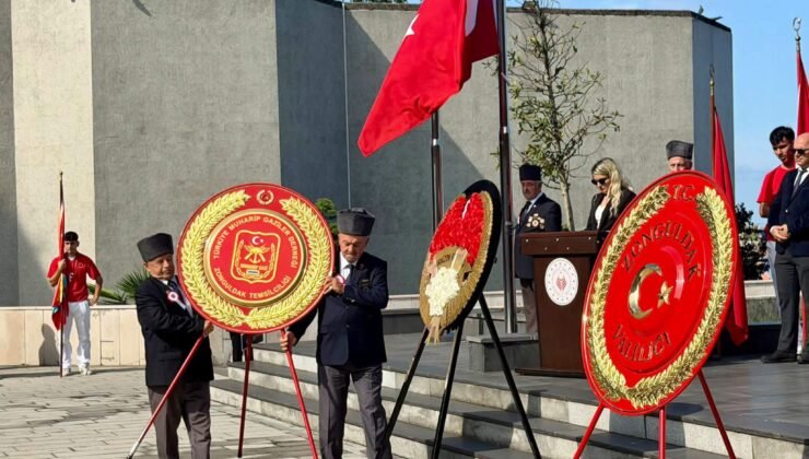 Zonguldak’ta Gaziler Günü’nde resmi tören düzenlendi