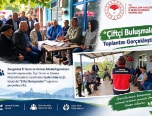 Zonguldak’ta çiftçilere destek ve ÇKS bilgilendirmesi
