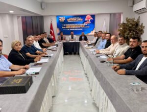 AK Parti Zonguldak’ta teşkilat başkanlarıyla istişare toplantısı gerçekleştirdi