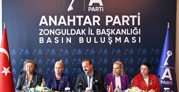 Anahtar Parti Genel Başkanı Ağıralioğlu, Zonguldak’ta gazetecilerle buluştu