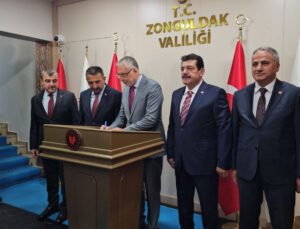 Bakan Işıkhan’dan Zonguldak Valiliği’ne ziyaret