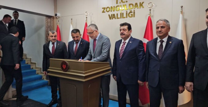 Bakan Işıkhan’dan Zonguldak Valiliği’ne ziyaret