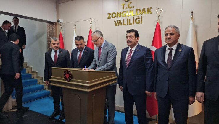 Bakan Işıkhan’dan Zonguldak Valiliği’ne ziyaret