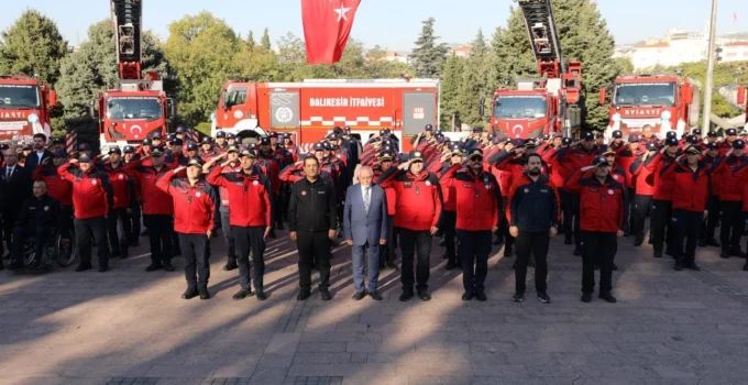 Balıkesir’de Kahraman Itfaiyecilere Anlamlı Jest