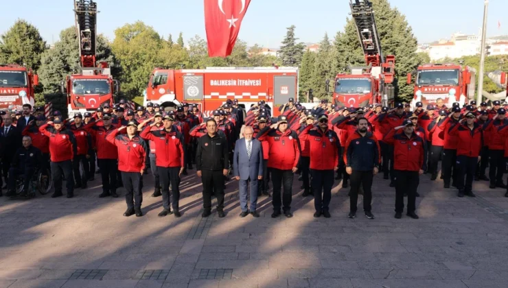 Balıkesir’de Kahraman Itfaiyecilere Anlamlı Jest