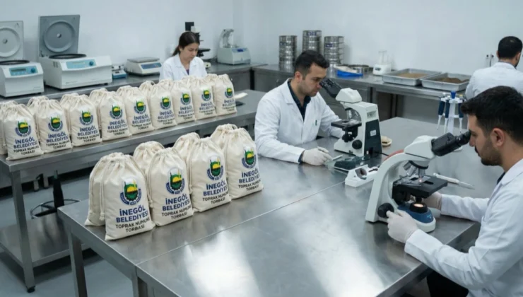 Bursa İnegöl'De Toprağın Röntgeni Çekiliyor