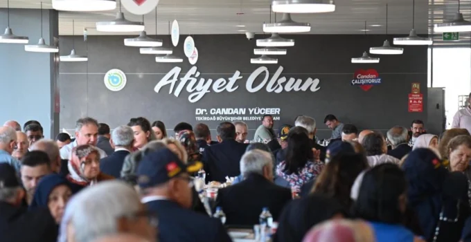 Büyükşehir'Den Gazilere Vefa Sofrası