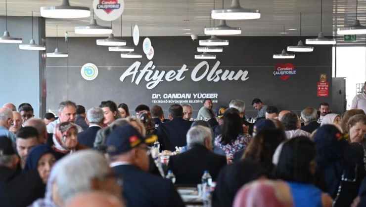 Büyükşehir'Den Gazilere Vefa Sofrası