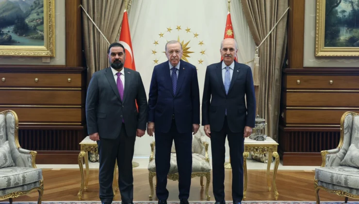Cumhurbaşkanı Erdoğan, Irak Temsilciler Meclisi Başkanı Halbusi’yi Kabul Etti