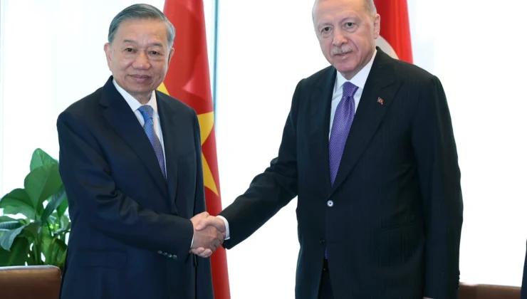 Cumhurbaşkanı Erdoğan, Vietnam Devlet Başkanı Ile Görüştü