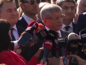 Davutoğlu’ndan Ifade Sonrası Ilk Açıklama: Türkiye’nin Itibarı Için