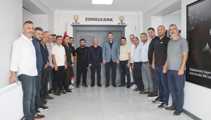 Demir ve Madenciler, Çağlayan’ı ziyaret etti