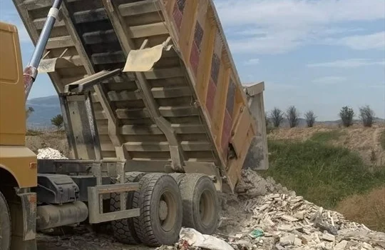 Denizli’de Kaçak Hafriyat Dökümüne Geçit Yok