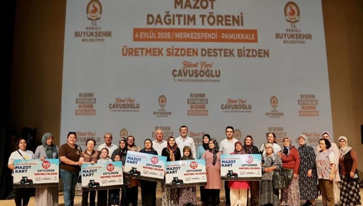 Denizli’de Üreticiye Mazot Desteği Tamamlandı