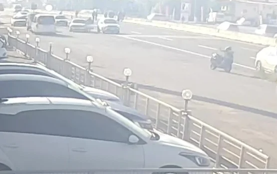 Düzce’de Motosiklet Yayaya Çarptı!