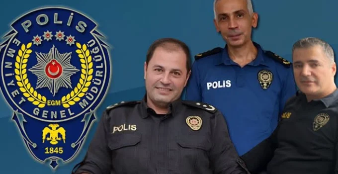 Edirne'Nin Üç Ilçesinde Emniyet Müdürleri Yer Değiştirdi