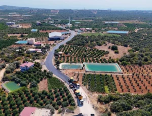 Erdemli Esenpınar’da Ulaşım Hamlesi