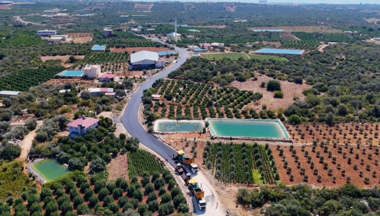 Erdemli Esenpınar’da Ulaşım Hamlesi