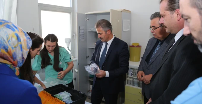 Erzurum Palandöken'De Sağlık Hizmetlerine Yerinde Inceleme