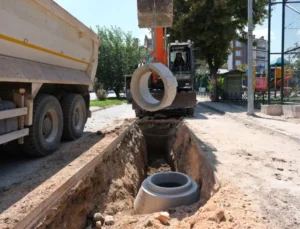 Eskişehir’de Altyapı Çalışmaları Sürüyor