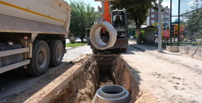 Eskişehir’de Altyapı Çalışmaları Sürüyor
