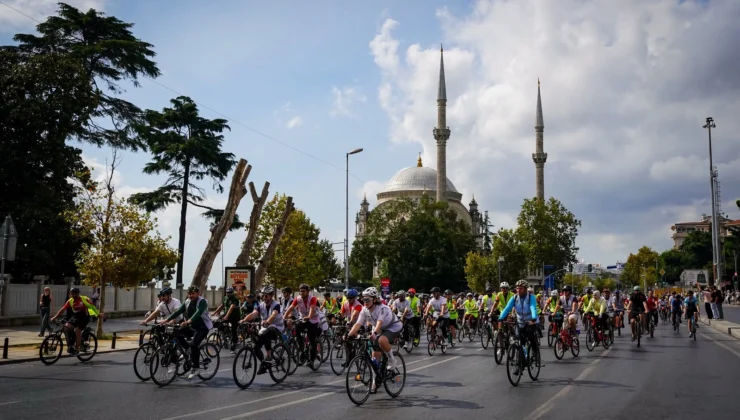 İstanbul’da Yeşilay Ve L’étape Türkiye’den Halk Sürüşü