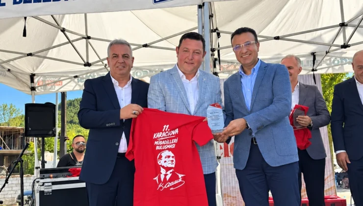 Karacaova Mübadilleri 11. Buluşmasında Recep Dural’a Teşekkür Plaketi