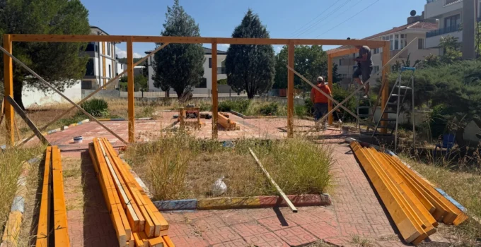 Keşan'Da Merhum Vahit Ersöz’ün Anısına Açık Hava Anasınıfı Projesi