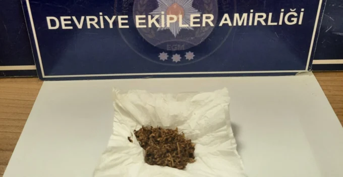 Keşan’da Şüpheli Şahsın Üzerinden Uyuşturucu Madde Çıktı