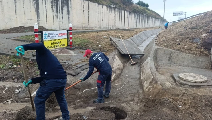 Kocaeli’de Yağışa Karşı Hızlı Ve Yoğun Mesai