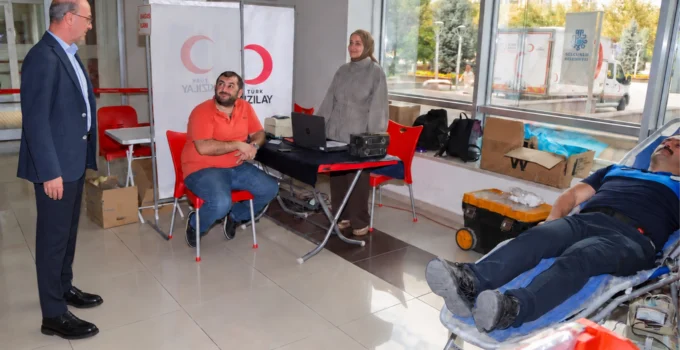 Konya Selçuklu'Dan Kan Bağışına Tam Destek