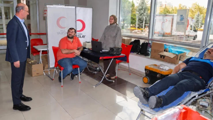 Konya Selçuklu'Dan Kan Bağışına Tam Destek