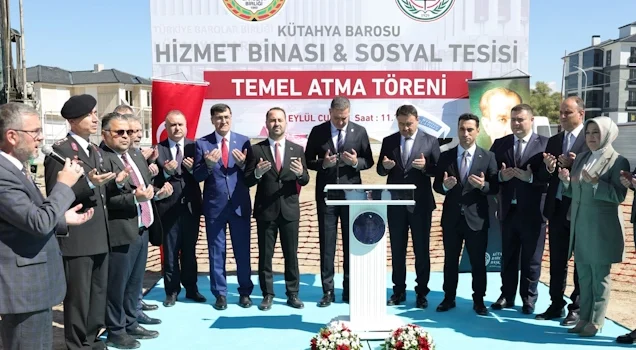 Kütahya’da Baro Hizmet Binası Temeli Atıldı