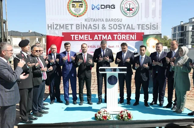 Kütahya’da Baro Hizmet Binası Temeli Atıldı